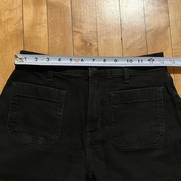 Madewell Black Emmett Denim Shorts - Picture 6 of 10